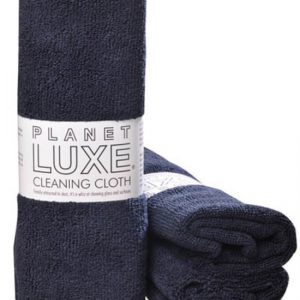 Planet Luxe – Cleaning Cloth, Plush, Black 2 Pack