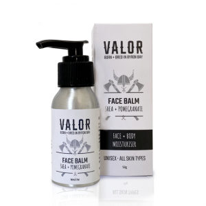 Shave With Valor Face Balm – Pomegranate + Shea
