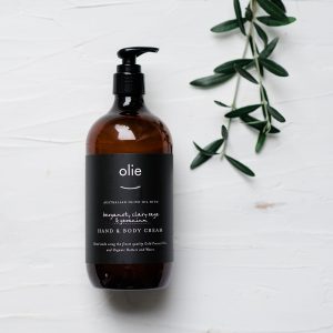 Olie Hand and Body Cream – Bergamot, Clary Sage + Geranium