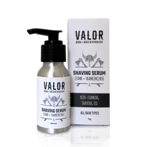 Shave With Valor Organic Shaving Serum