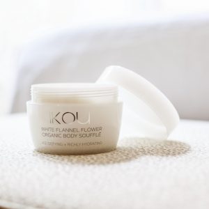 iKOU – White Flannel Flower Organic Body Soufflé