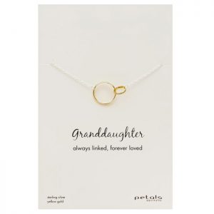 Granddaughter Necklace – Always Linked, Forever Loved
