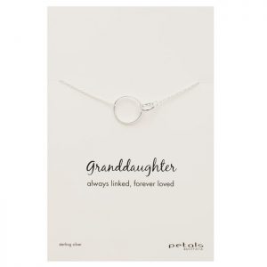 Granddaughter Necklace – Always Linked, Forever Loved