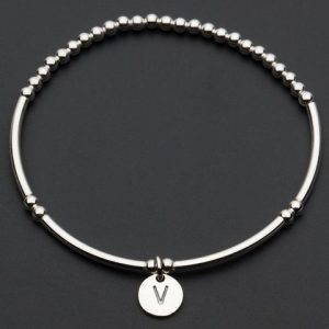 Love Letters V – Silver Bracelet