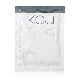 iKOU – Muscle Relax – Aromatherapy Bath Soak – Eucalyptus & Kunzea