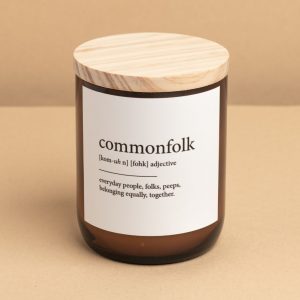 Commonfolk Candle – everyday people, belong together
