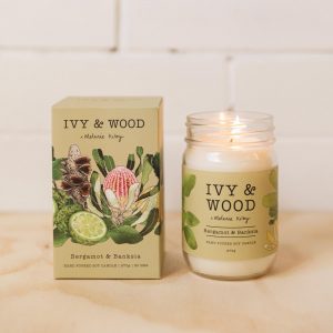 Bergamot & Banksia – Scented Candle, Diffuser or Room Spray
