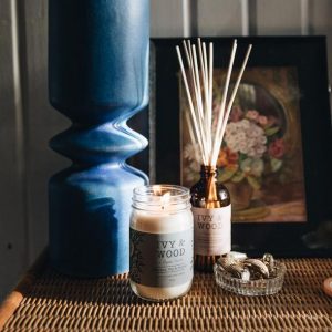 Bamboo, Fig & Vetiver Scented Candle or Diffuser