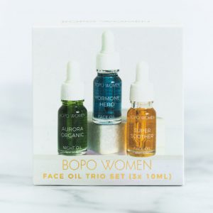 Bopo Women – Mini Face Oil Sampler Trio