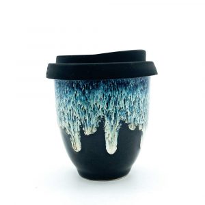 Crystal Cascades Ceramic Travel Cup