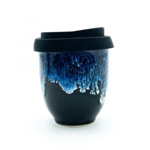 Crystal Cascades Ceramic Travel Cup