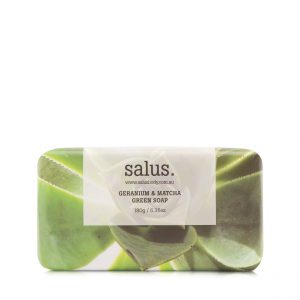 Salus Geranium & Matcha Soap