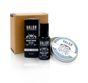 Shave With Valor Essentials Duo Gift Box [Beard Tamer + Deodorant]