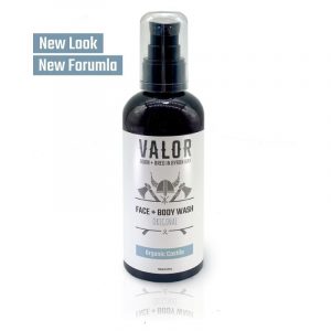Shave With Valor Face and Body Wash