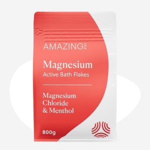 AMAZING OILS Magnesium Active Bath Flakes ( 800g )