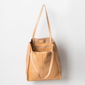 Baby Deep Unlined Tote – Tan