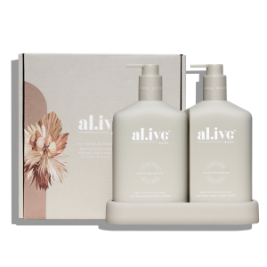 Al.ive Body – Body Wash and Lotion Duo – Sea Cotton and Coconut