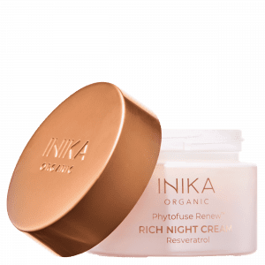 New – INIKA Organic Phytofuse Renew Rich Night Cream