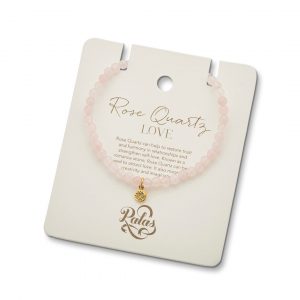 Healing Gem Bracelet – Rose Quartz
