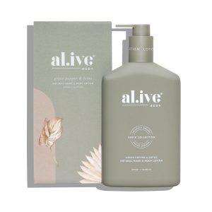 Al.ive Body – Green Pepper and Lotus Hand and Body Lotion