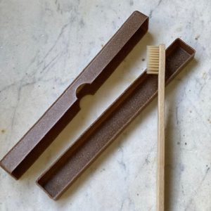 Travel Toothbrush Holder – Natual Liquid Wood