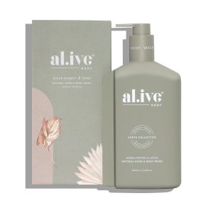 Al-ive Body – Green Pepper and Lotus Hand and Body Wash