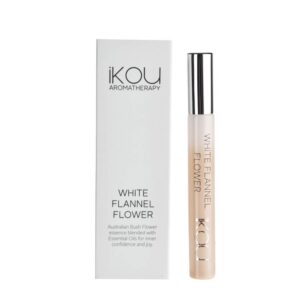 iKOU Aromatherapy Roll On – White Flannel Flower
