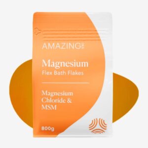 AMAZING OILS Flex Magnesium Bath Flakes + MSM (800g )