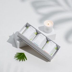 Small Candle Glass Trio Gift Pack