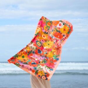 Sand Free Beach Towel – Daisy Chain – Large