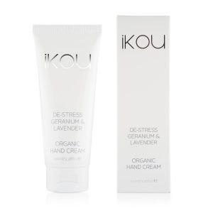 iKOU De-Stress Geranium & Lavender Organic Hand Cream