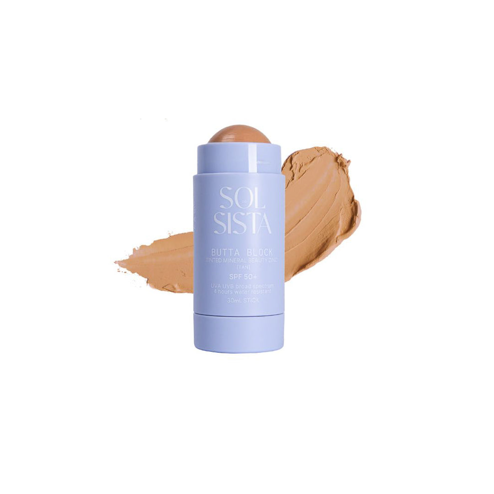 SOL SISTA Butta Block Tinted Mineral SPF 50+ Sunscreen Balm - Image 4