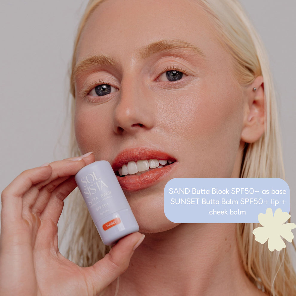 SOL SISTA Butta Balm™ Mineral Lip & Cheek Balm SPF 50+ - Image 5