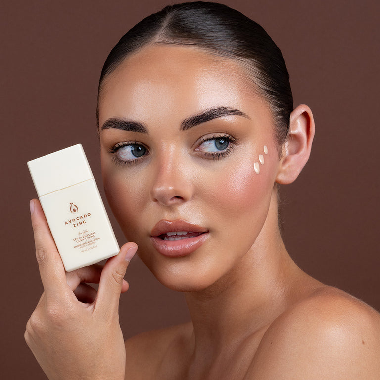 Avocado Zinc SPF 50 Physical Glow Drops - Image 2
