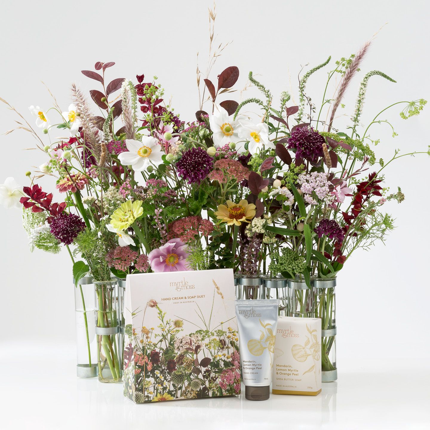 Wildflower Duet Giftset - Hand Cream and Soap