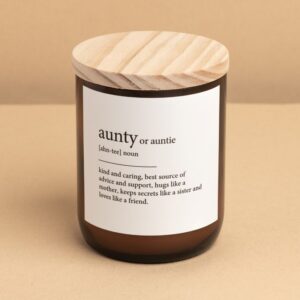 Aunty – Dictionary Meaning Candle
