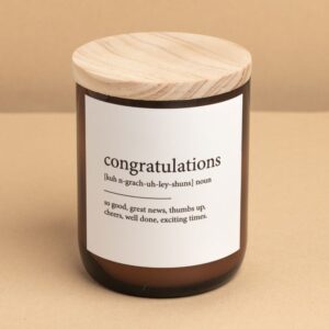 Congratulations – Dictionary Meaning Candle
