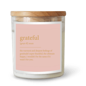 Grateful – GOLDIE Dictionary Soul Candle