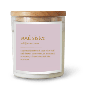 Soul Sister – GOLDIE Dictionary Soul Candle