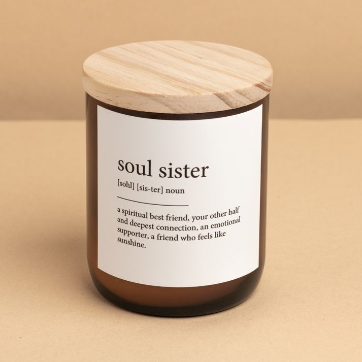 Soul Sister - Dictionary Meaning Candle