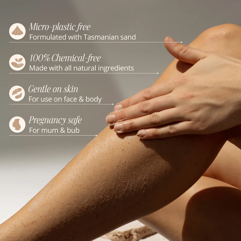 Tasmanian Sand Scrub - Natural and Organic Exfoliator - Image 2