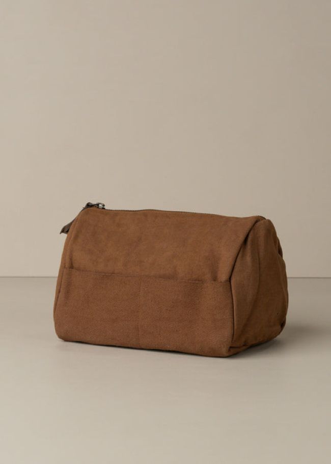 SAARDE -Journey Cotton Canvas Toiletry Bag - Image 2
