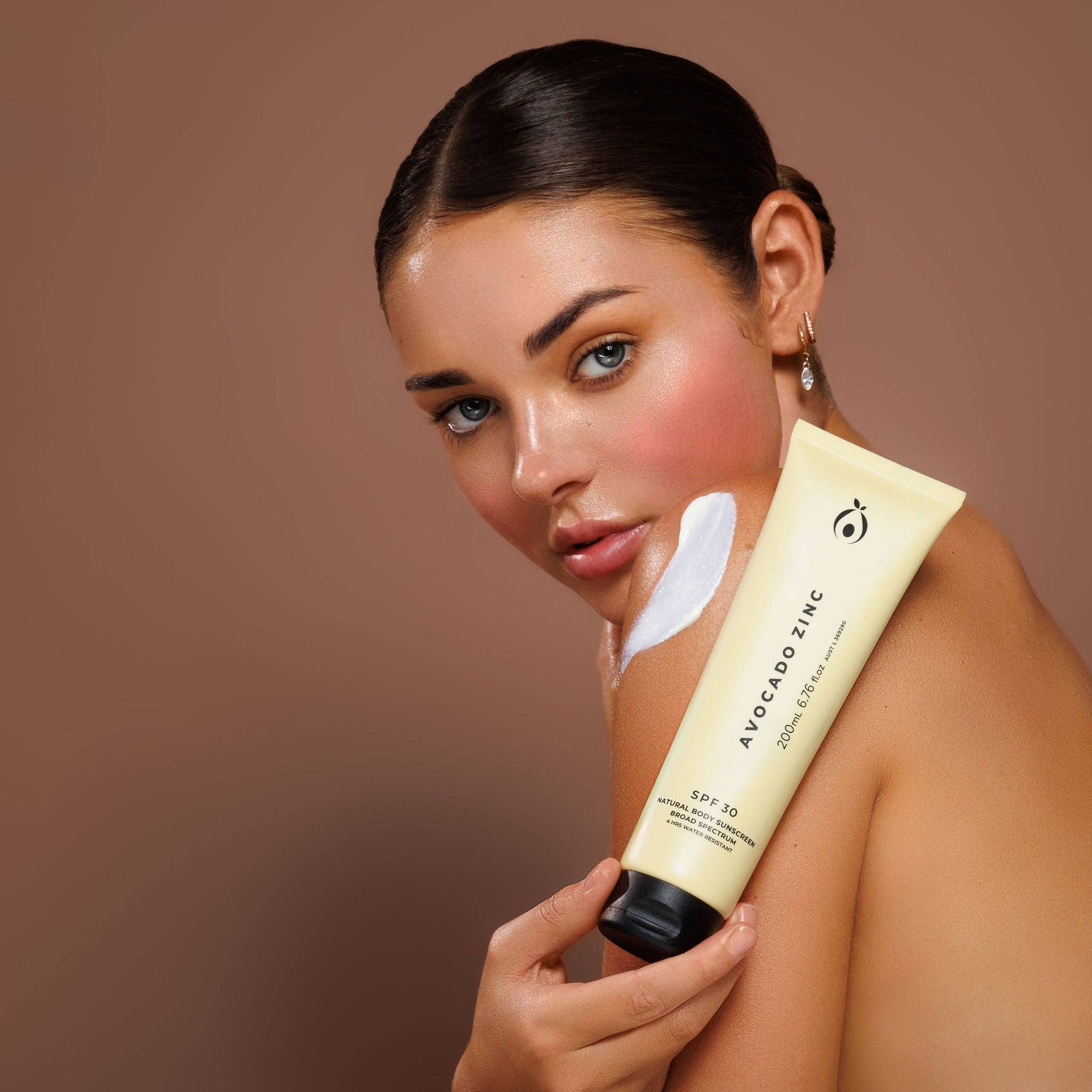 SPF 30 Natural Body Sunscreen 200ml - Image 3