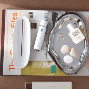 The Collector Ceramic Holder – White