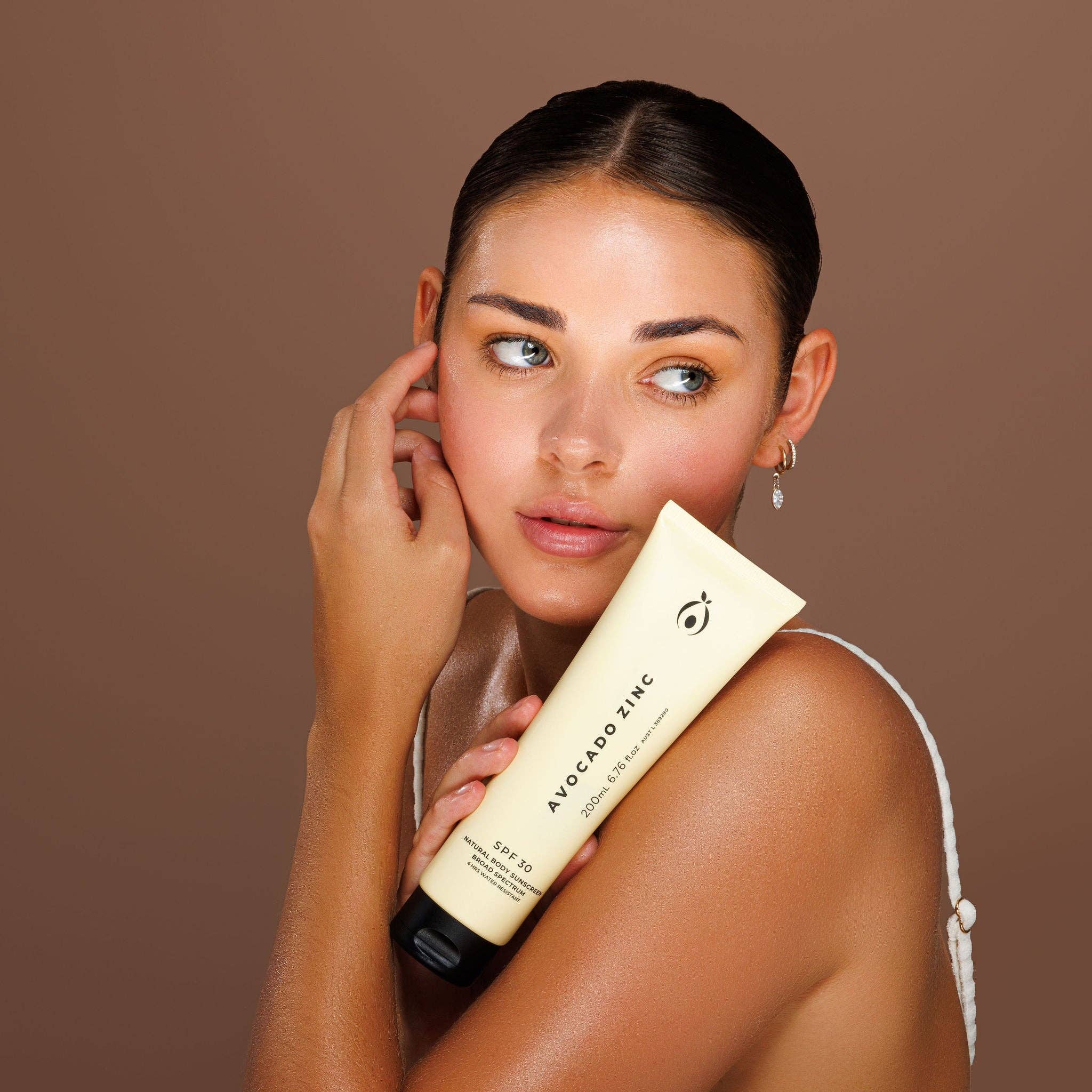 SPF 30 Natural Body Sunscreen 200ml - Image 5