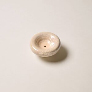 The Vessel Incense Holder – Cream