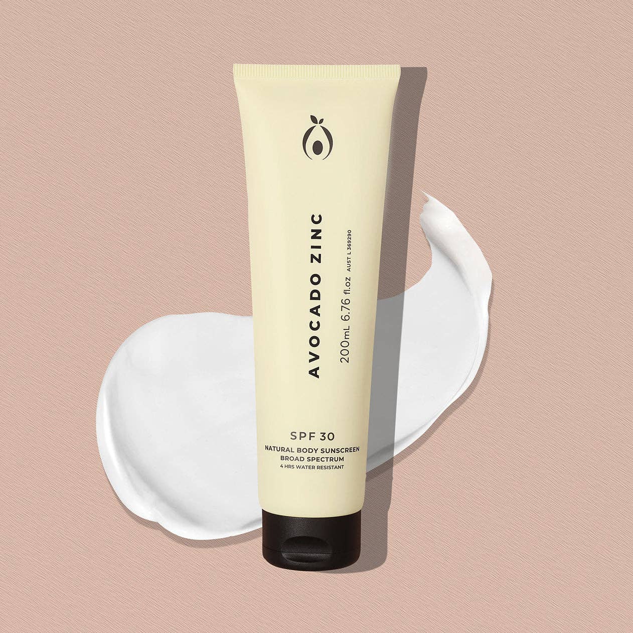 SPF 30 Natural Body Sunscreen 200ml - Image 2