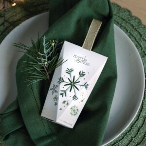 Myrtle & Moss Christmas Ornament – Bergamot Rind, Tangerine & Geranium Leaf